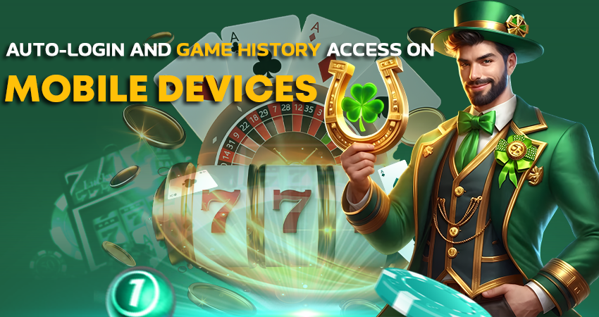 Auto-Login and Game History Access on Mobile Devices