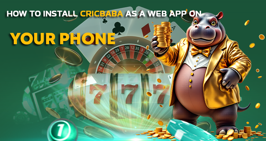 How to Install Cricbaba as a Web App on Your Phone