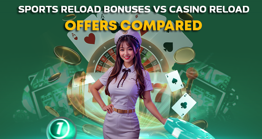 Sports Reload Bonuses vs Casino Reload Offers Compared