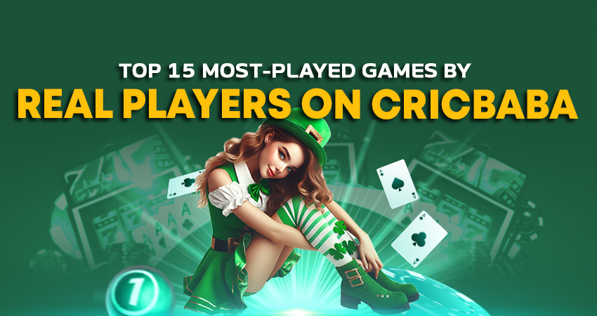 Top 15 Most-Played Games by Real Players on Cricbaba